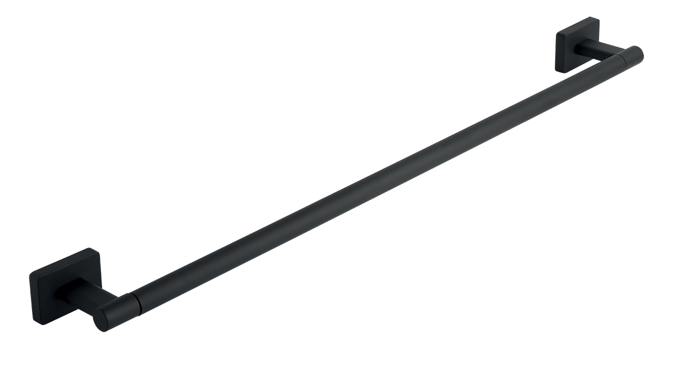 Držák ručníků GRETA 600 mm, černá matná