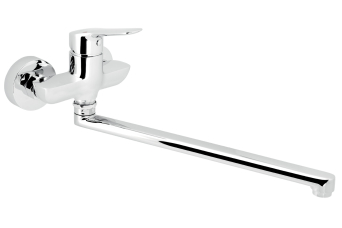 Dřezová umyvadlová baterie 100 mm Metalia 54 ECO, chrom