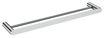 Dvojitý držák ručníků Nostris 600 mm, chrom