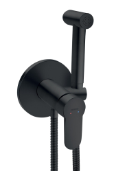 Bidetová podomítková baterie Nostris, černá