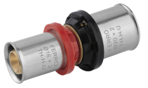 Lisovací AL/PEX redukovaná spojka 20/16mm pro trubku 20x2/16x2mm