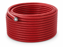 5-vrstvá trubka PERT/AL/PERT s hliníkovou vrstvou 16x2mm a izolací 9mm - červená, svitek 100 m